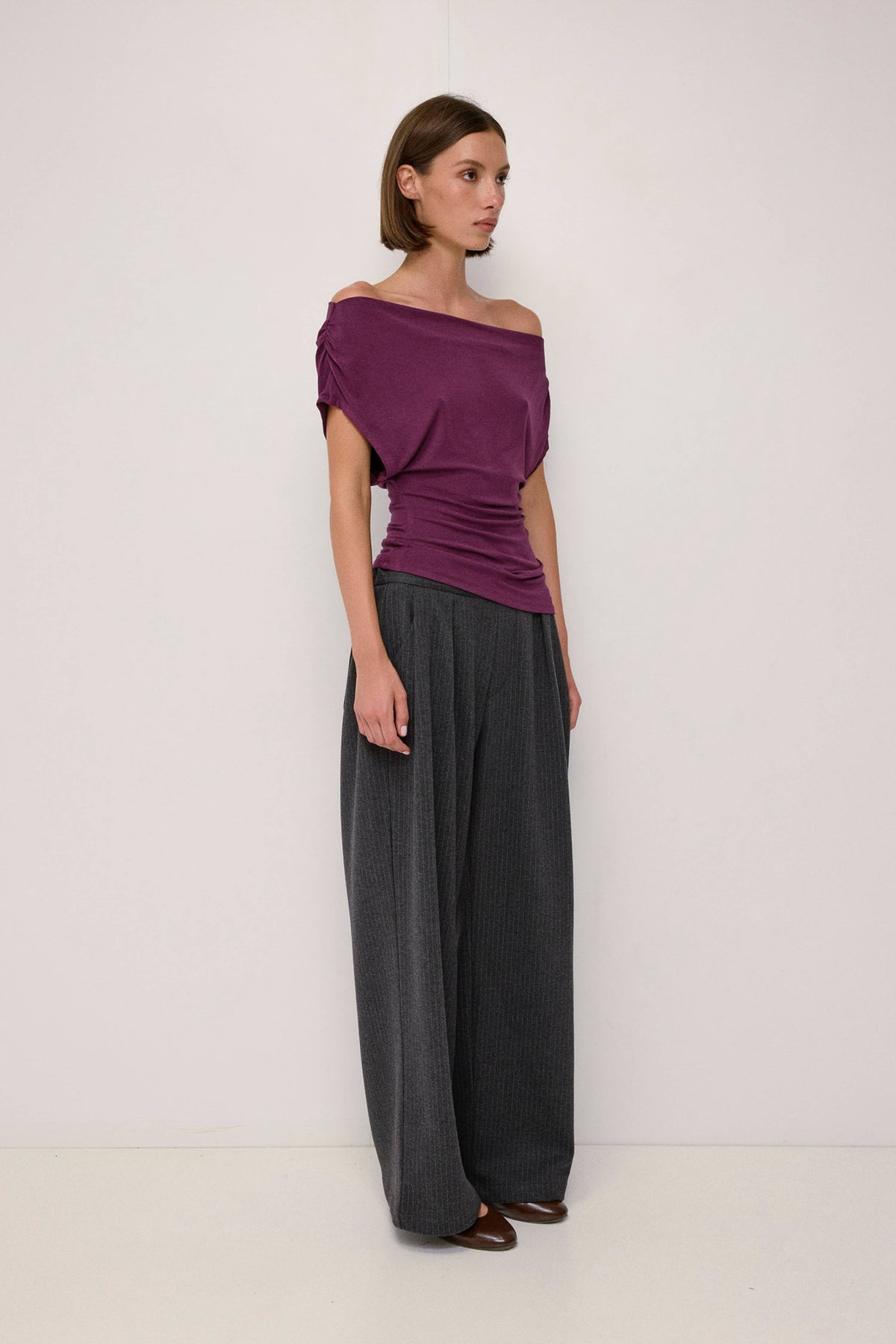 The Lennon Top | Off Shoulder Knit Top