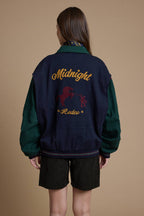 90's Varsity Colorblock Bomber