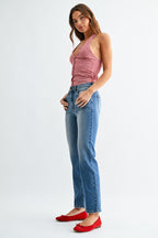 90s Stretch Straight - Polkadots & Moonbeams LAPolkadots & Moonbeams LA090s Stretch Straight