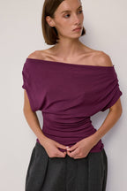 The Lennon Top | Off Shoulder Knit Top