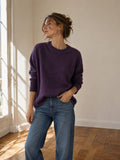 Round Neck Cashmere Sweater