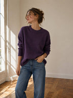 Round Neck Cashmere Sweater