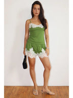 Lime Lace Cami