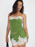 Lime Lace Cami