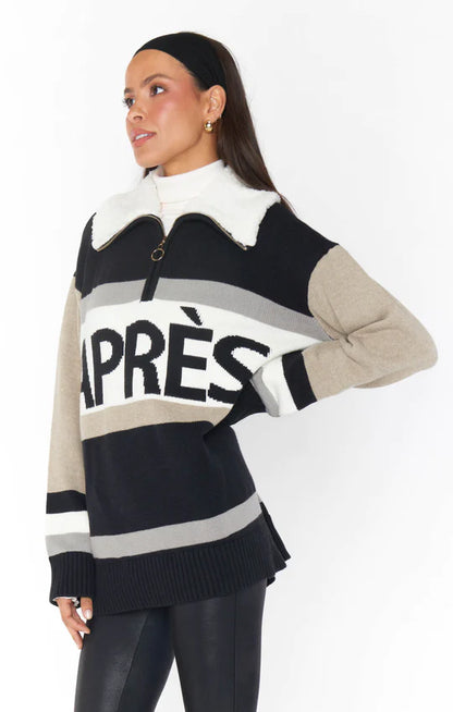 Weston Half Zip Sweater