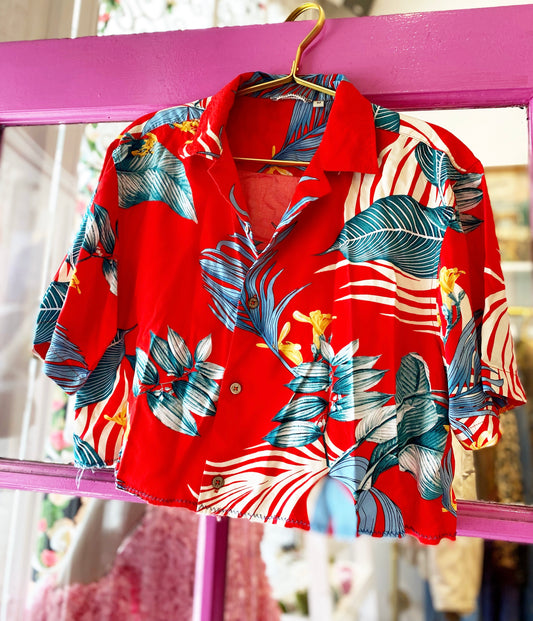 Redone Vintage Hawaiian Crop