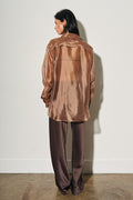 Organza Button Down