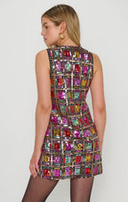 Carlyle Mini Sequins Dress