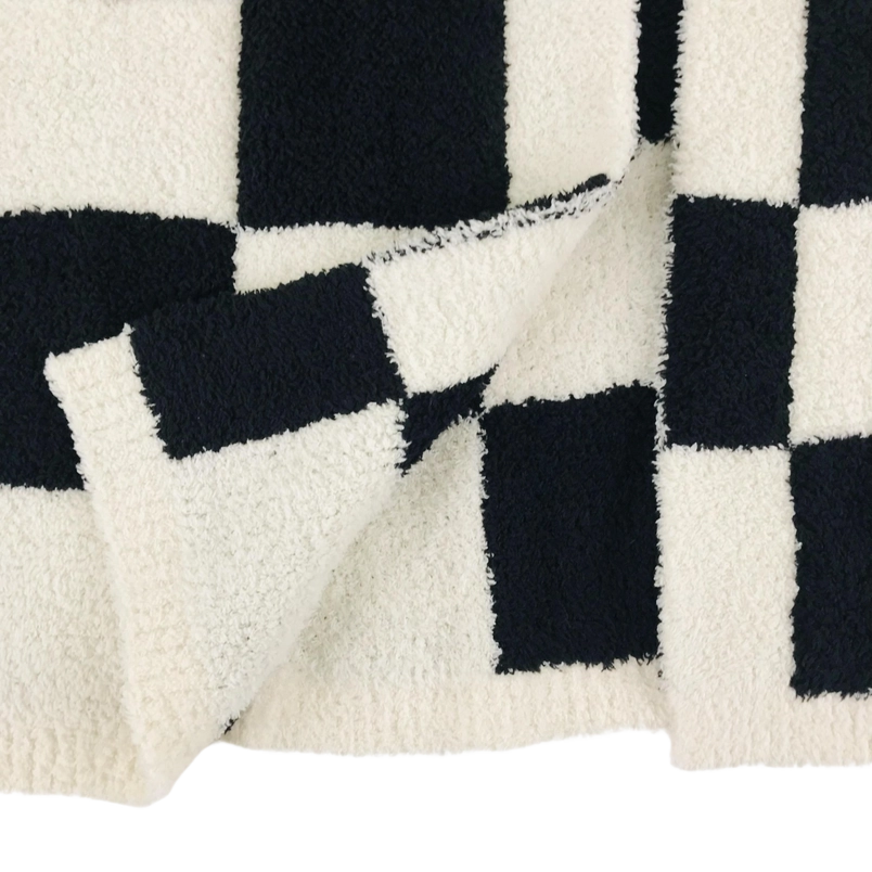 Luxe Check Robe
