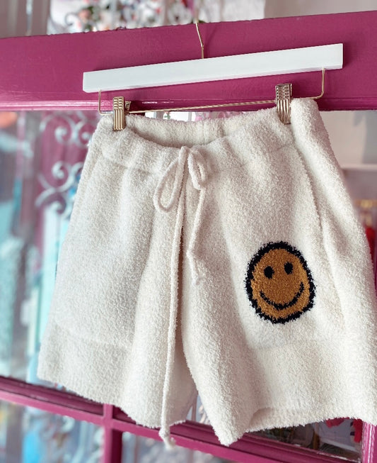 Smile Boucle Shorts