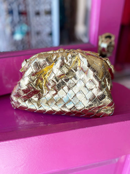 Golden Woven Mini