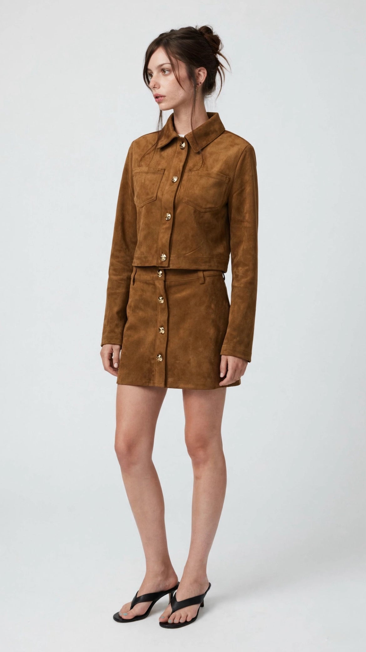 Gabi Camel Skirt