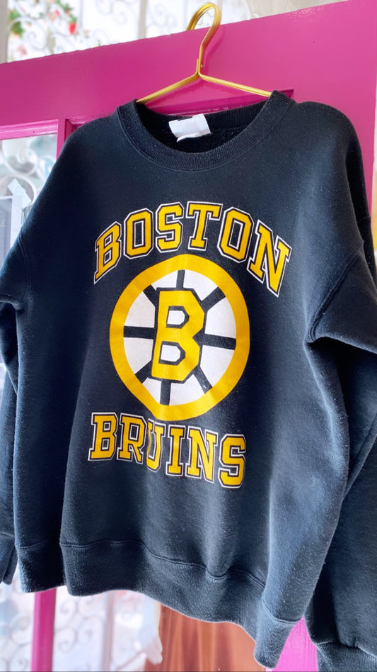 Boston Bruins Vintage Crew WC