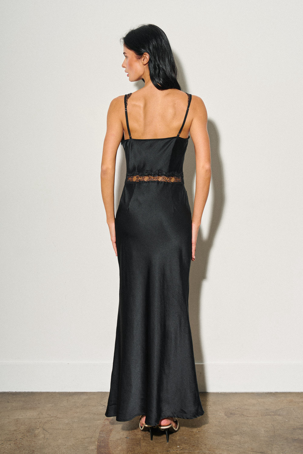 Eden Silky Lace Maxi
