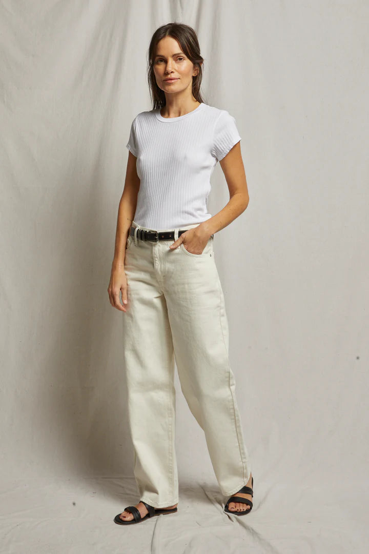Etta Ribbed Tee