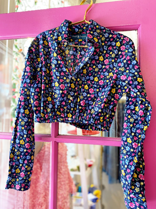 RL Vintage Floral Redone Top