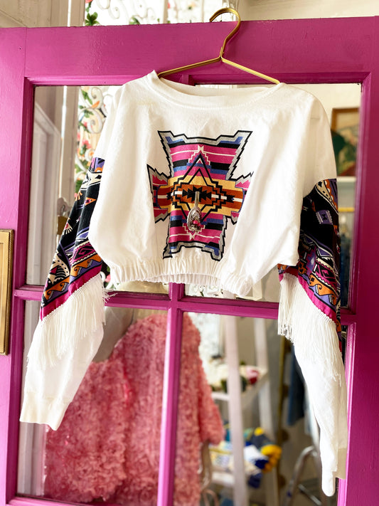 80s Fringe Southwestern Crop