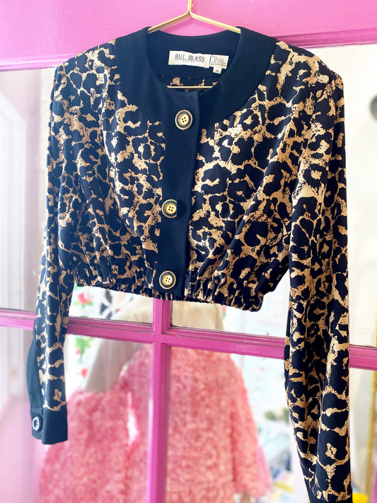 Bill Blass Vintage Redone Crop