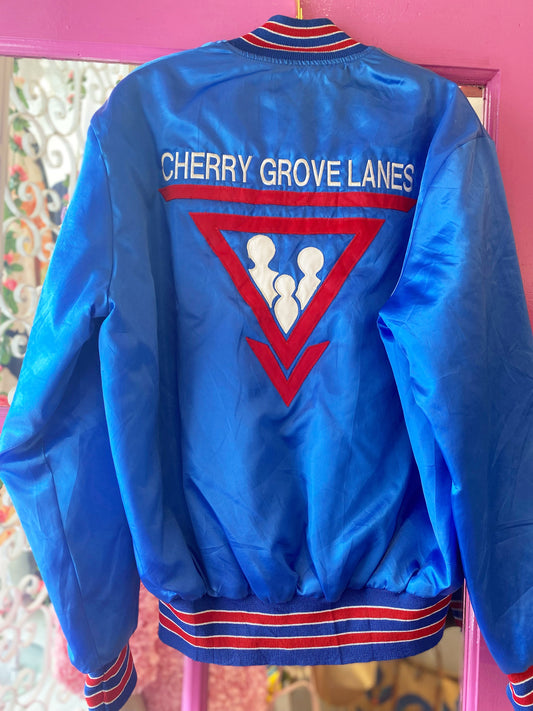 Vintage Bowling Bomber Jacket