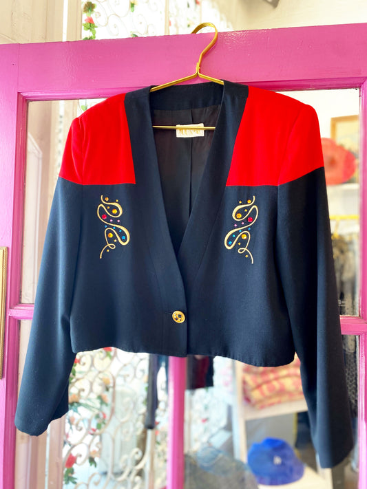 Cropped Vintage Blazer