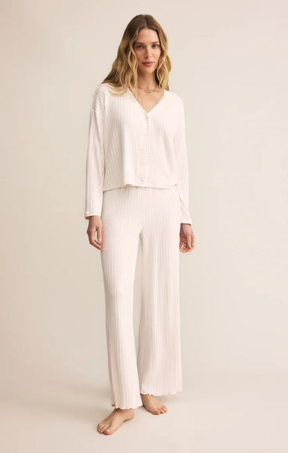 Mara Silky Rib Cardigan