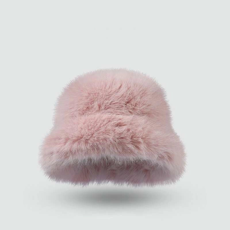 Faux Fur Bucket Hat