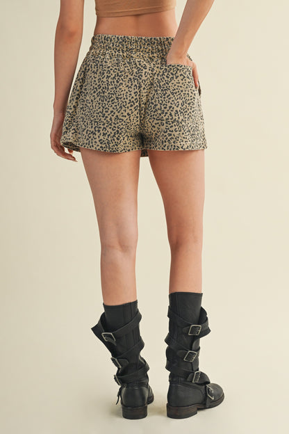 Cheetah Skort