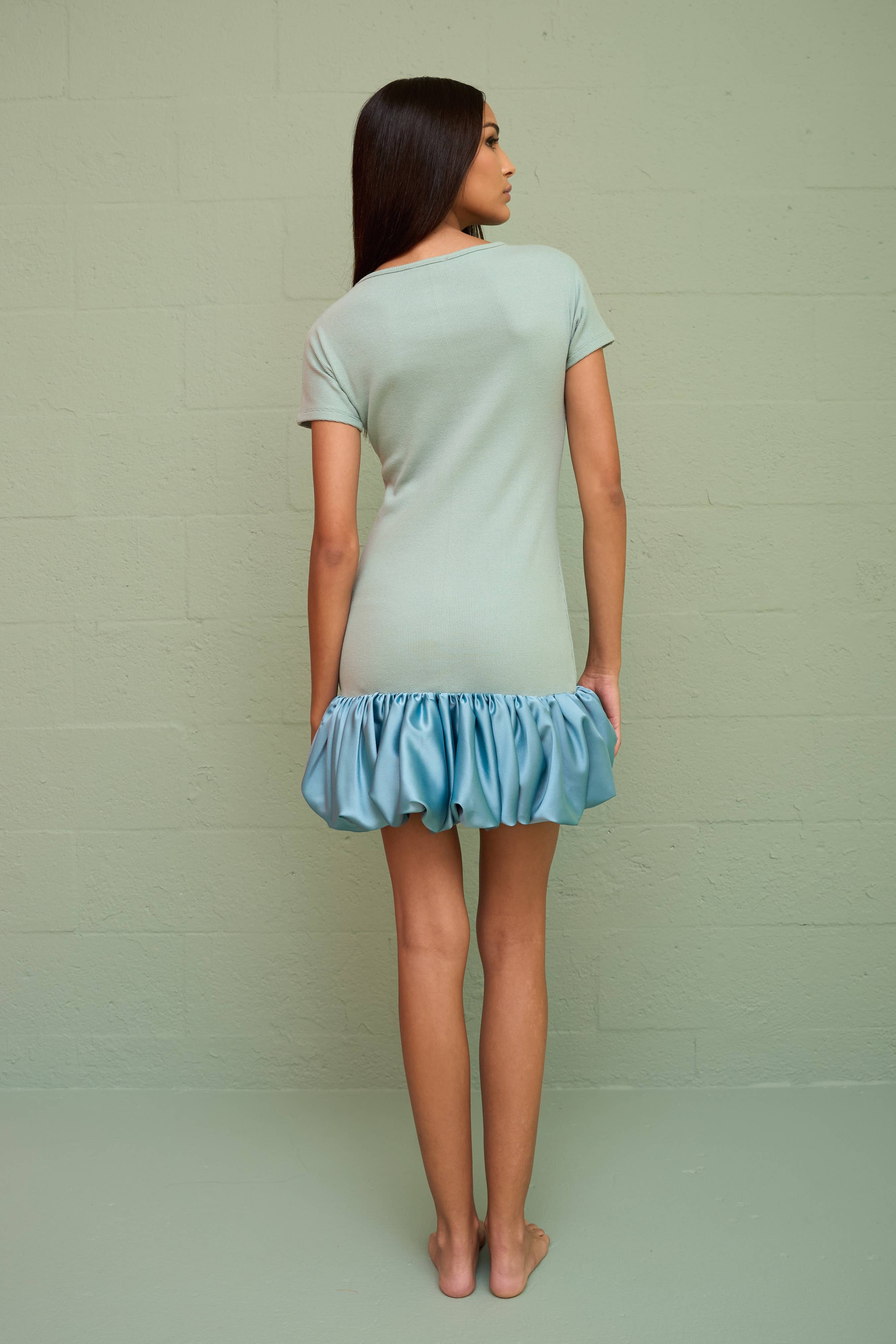 Luna Cloud Mini Dress