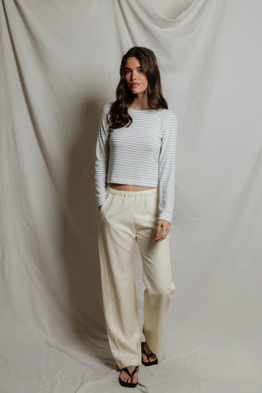 Ainsley Long Sleeve - Polkadots & Moonbeams LAPerfect White TeePACIFIC STRIPEXSAinsley Long Sleeve
