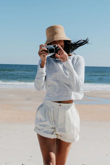 Ainsley Long Sleeve - Polkadots & Moonbeams LAPerfect White TeePACIFIC STRIPEXSAinsley Long Sleeve