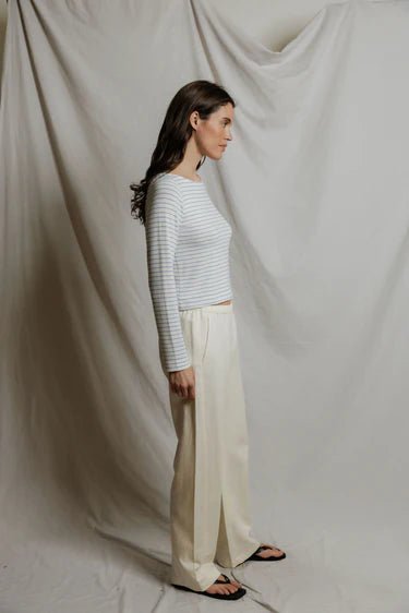 Ainsley Long Sleeve - Polkadots & Moonbeams LAPerfect White TeePACIFIC STRIPEXSAinsley Long Sleeve