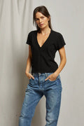 Alanis Tee - Polkadots & Moonbeams LAPerfect White TeeBlackXSAlanis Tee
