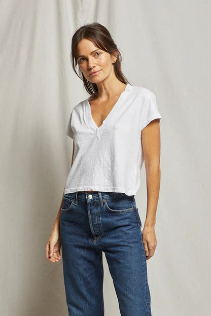 Alanis Tee - Polkadots & Moonbeams LAPerfect White TeeBlackXSAlanis Tee