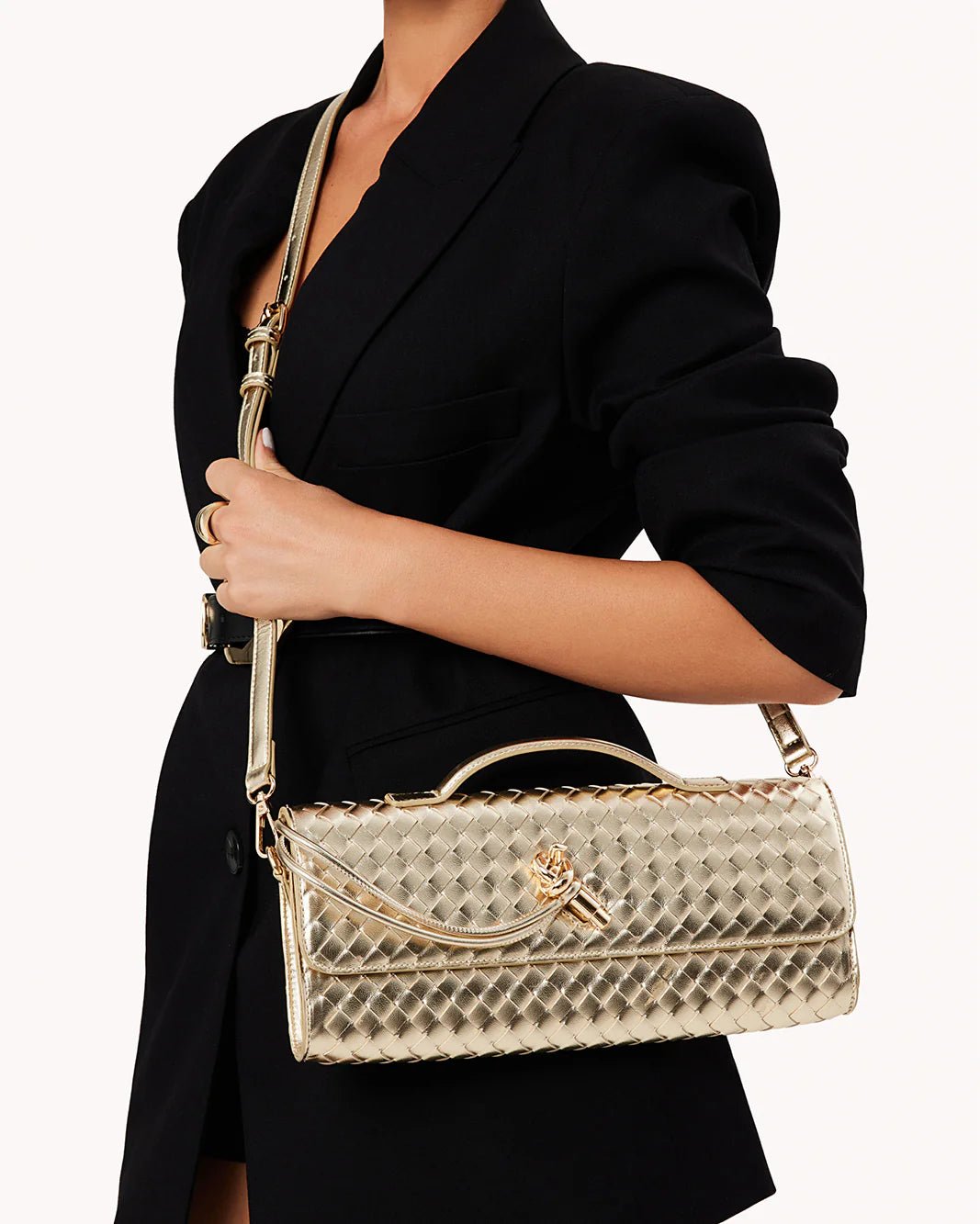 Alice Clutch - Polkadots & Moonbeams LABilliniGoldAlice Clutch