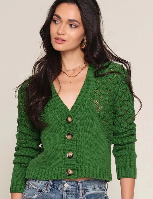 Amalda Cardigan - Polkadots & Moonbeams LAHeartloomGreenXSAmalda Cardigan