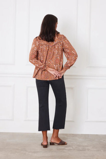 Anna Shirt - Polkadots & Moonbeams LAPanerosBrownXSAnna Shirt