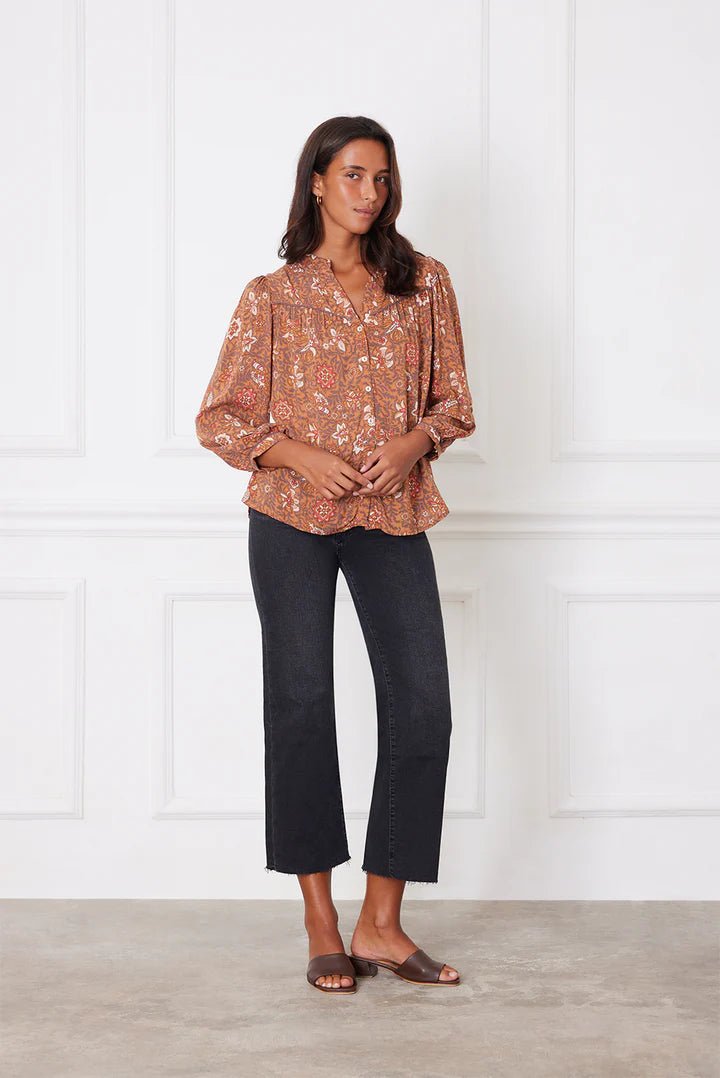 Anna Shirt - Polkadots & Moonbeams LAPanerosBrownXSAnna Shirt
