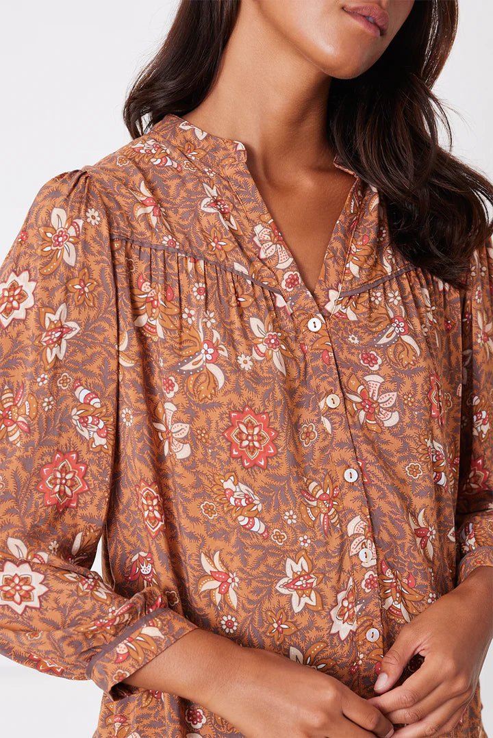 Anna Shirt - Polkadots & Moonbeams LAPanerosBrownXSAnna Shirt
