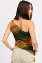 Asymmetrical Mesh Top - Polkadots & Moonbeams LAPolkadots & MoonbeamsSAsymmetrical Mesh Top