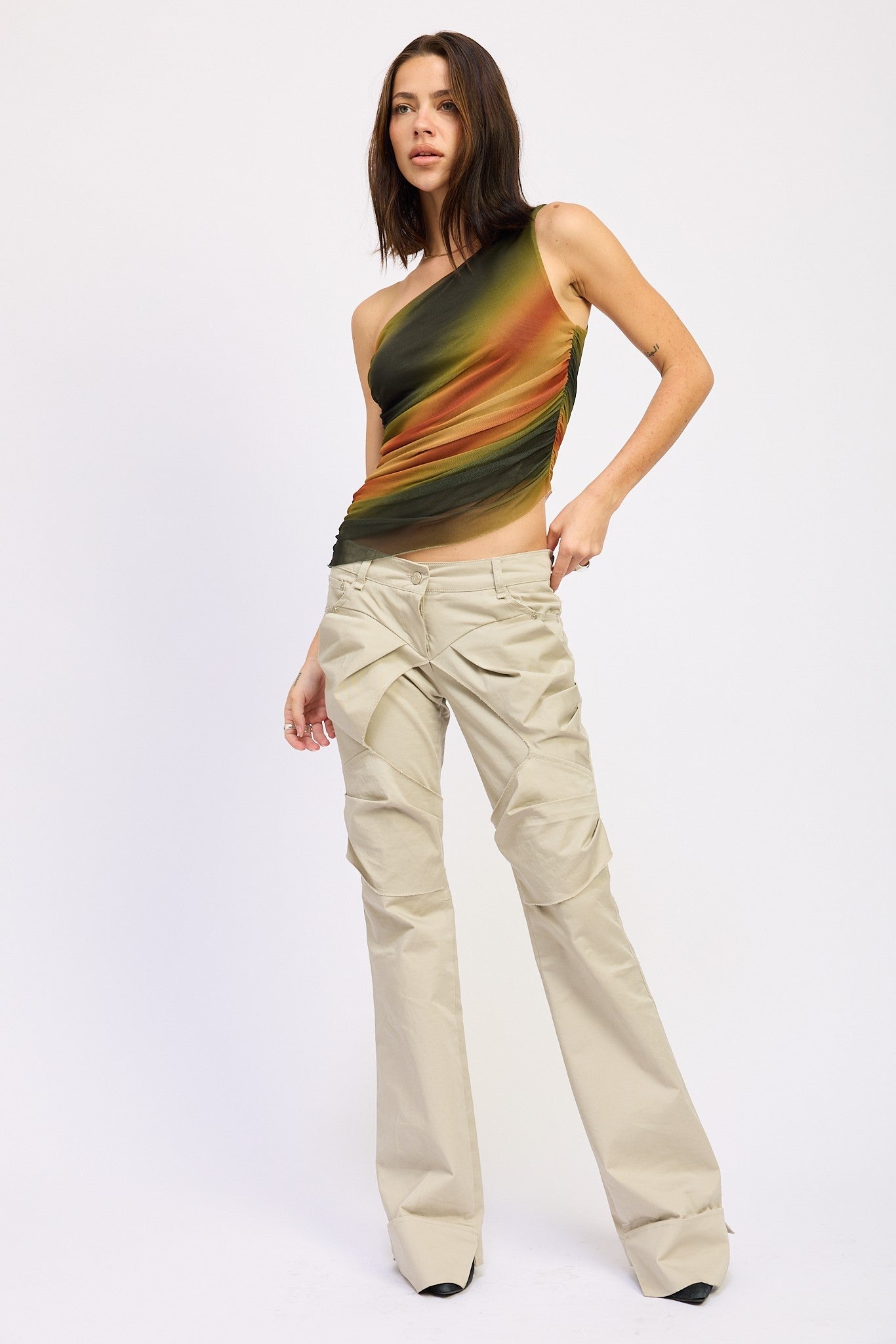 Asymmetrical Mesh Top - Polkadots & Moonbeams LAPolkadots & MoonbeamsSAsymmetrical Mesh Top