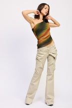 Asymmetrical Mesh Top - Polkadots & Moonbeams LAPolkadots & MoonbeamsSAsymmetrical Mesh Top
