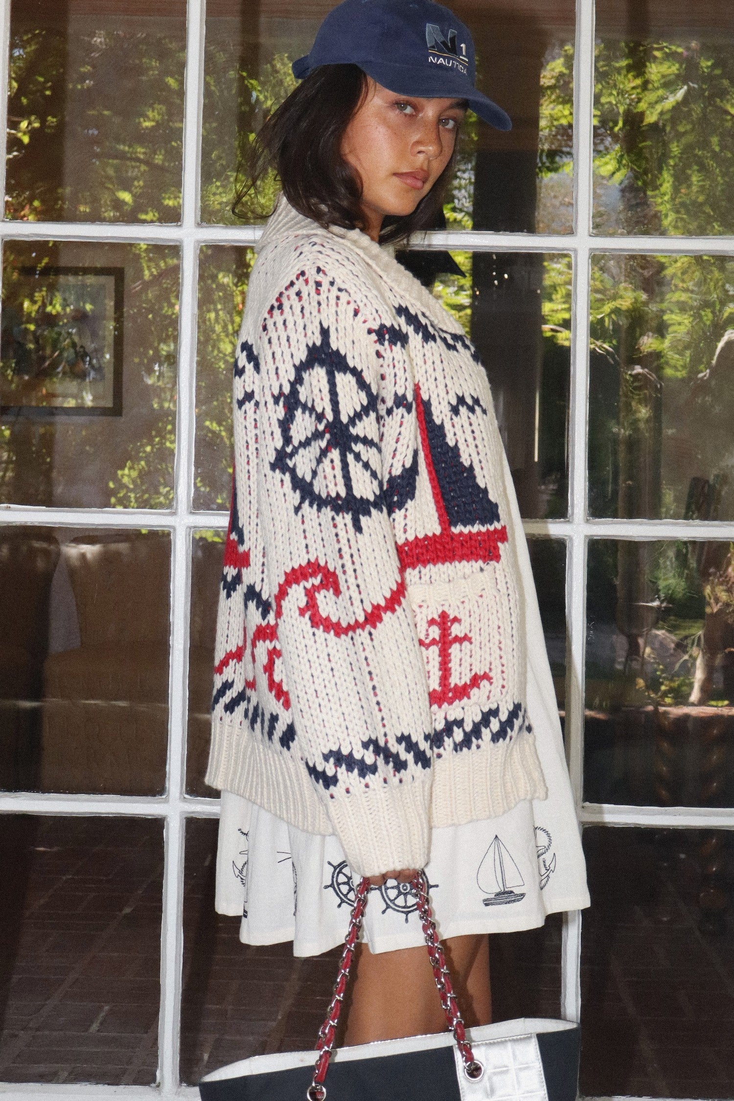 Sailboat Knit Sweater