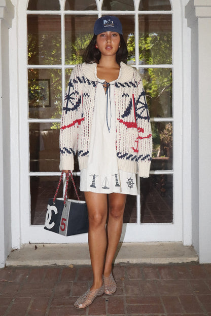 Sailboat Knit Sweater