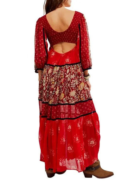 Bali Laurel Maxi - Polkadots & Moonbeams LAFree PeopleredXSBali Laurel Maxi