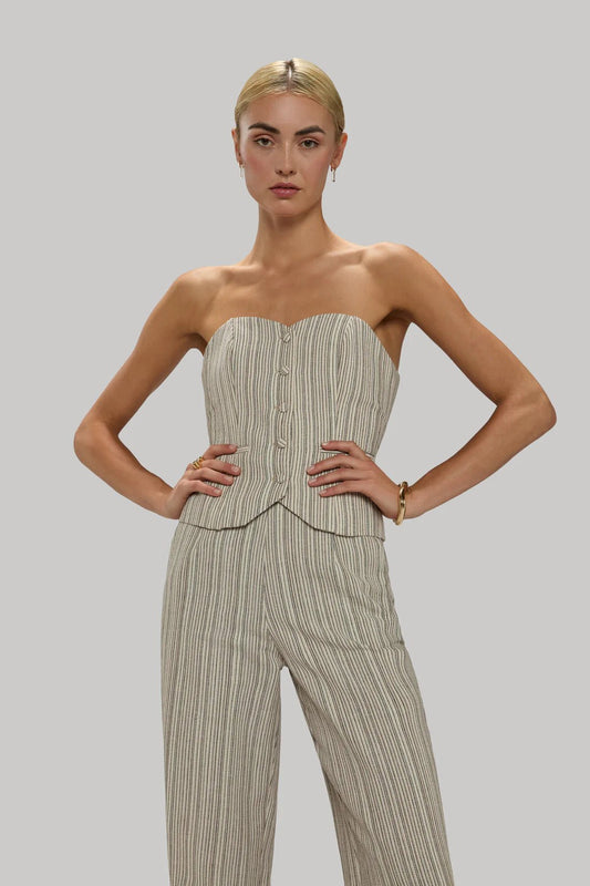 Barrel Trouser - Polkadots & Moonbeams LAJasmine Elaine DesignBEIGEXSBarrel Trouser