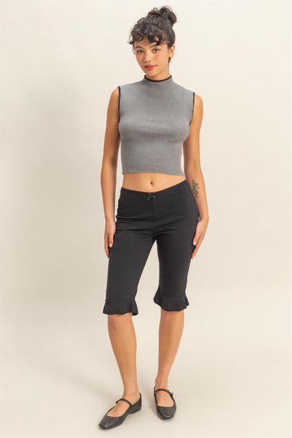 Mock Rib Contrast Tank