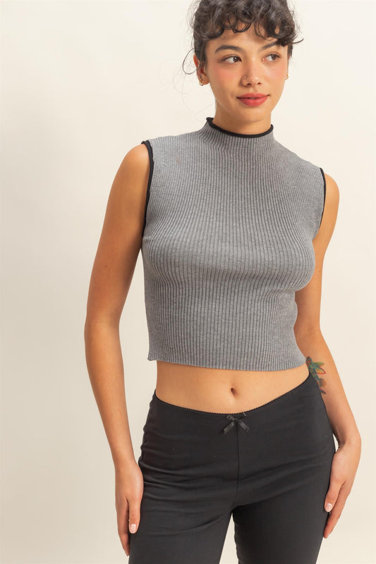 Mock Rib Contrast Tank