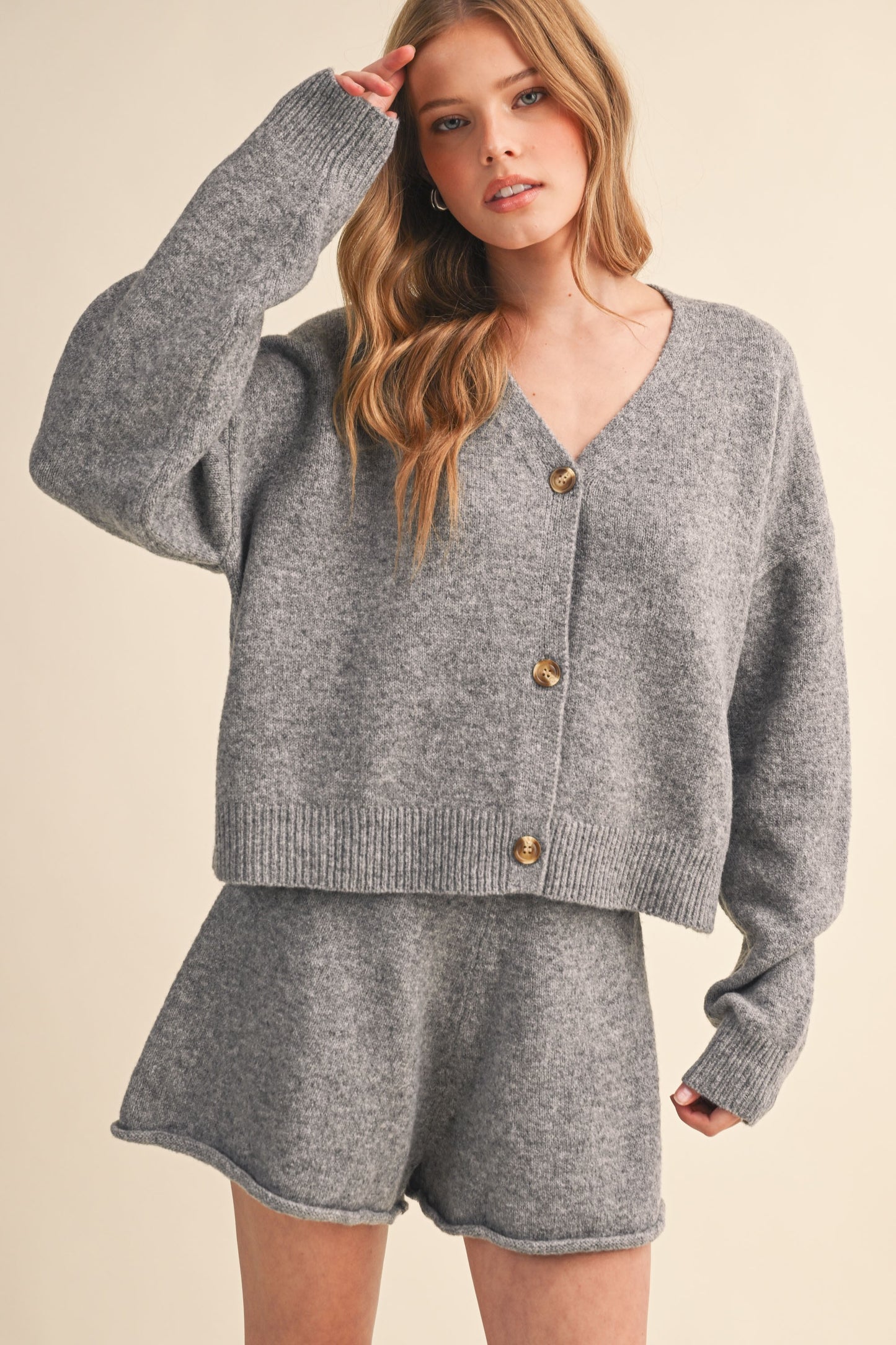 BF Knit Oversized Shorts