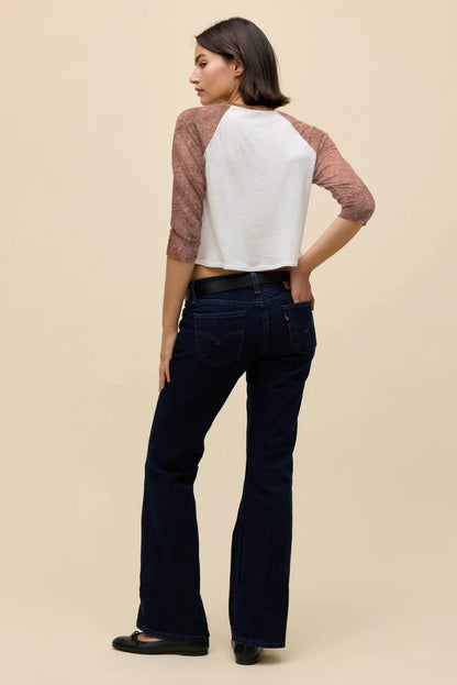 Bigger In Texas Raglan Tee - Polkadots & Moonbeams LADaydreamerXSBigger In Texas Raglan Tee