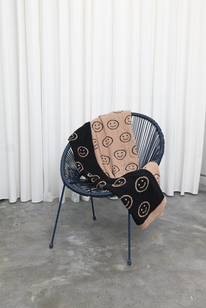 Smile Throw Blanket